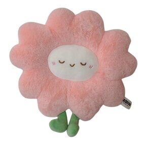 Seasons Games Pink Plush Flower Stuffed Toy 11" Kawaii